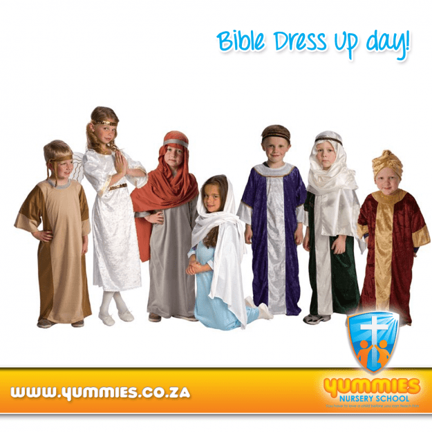 Bible Dress Up Day Yummies Christian Nursery School